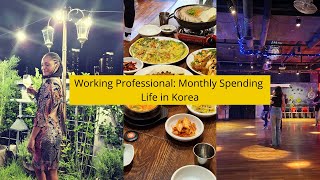 How Much I Budget a Month: Life in Seoul