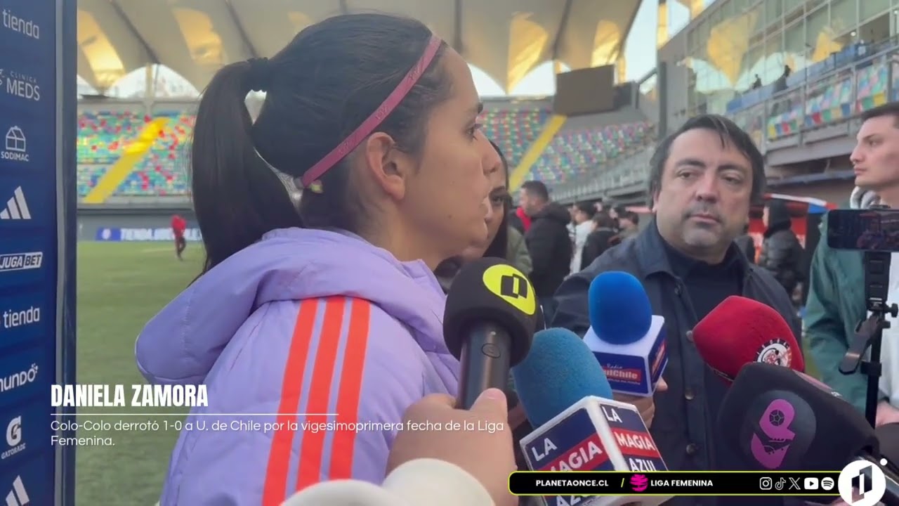 Declaraciones Daniela Zamora UCH 0-1 CC F21 2da Rueda Liga Femenina D08-08-2026