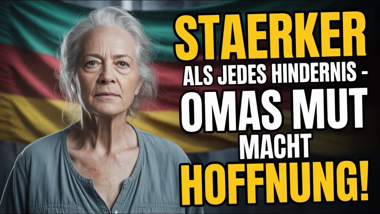 Die inspirierende Geschichte der älteren Dame, die alle Widrigkeiten überwunden hat!