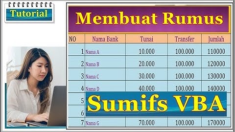 SUMIF and SUMIFS KODING FUNGTION IN MACRO EXCEL