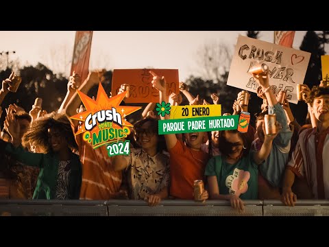 ¡Crush te invita al Crush Power Music 2024! 🍊🔥