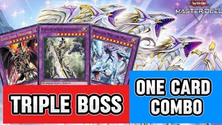 Celebrity TRIPLE BOSS Deck, Dragoon Buster Magia One Card Combo Crushing Meta [Master Duel] Profile