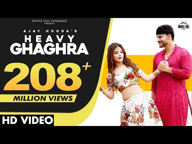 HEAVY GHAGHRA: Ajay Hooda, S Surila | Sakshi |  Haryanvi Songs Haryanavi 2021| Mere Devar Ka Byah class=