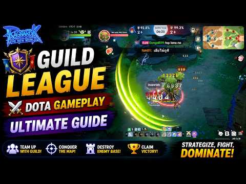Ragnarok The New World - Best Guild League (GVG) EVER? PARA KANG NAGDODOTA!