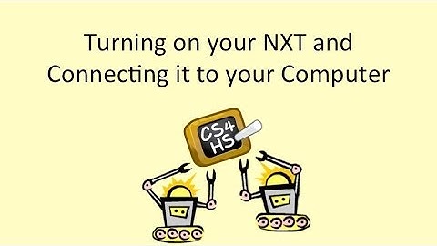 MOOC Week2 Lesson 7: Connecting the Robot to Your Computer