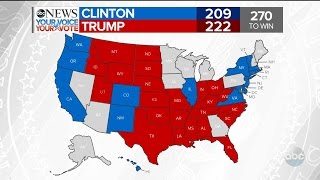 Trump Wins Florida, Clinton Wins Washington | 2016 Election Results