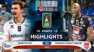 Jean Patry vs Robertlandy Simon | Highlights | Milano vs Civitanova | Italian Superliga | HD