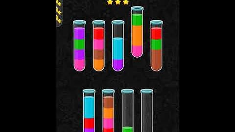 Color Water Sort 3D level 10 | Gameplay Mobile Games #shorts
