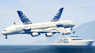 Two Airbus A380 Merged --- Unrealistic Planes Episode 2