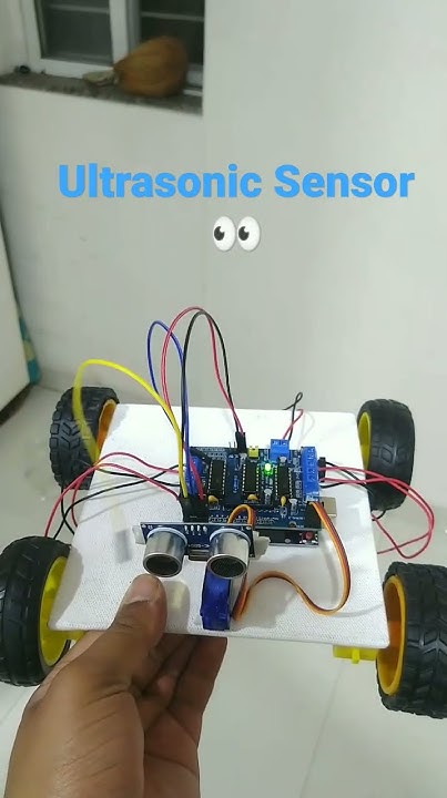 Obstacle Avoiding Car Part 1 | Ultrasonic Sensor | Arduino | TechRobots ...