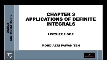 AM025 CHAPTER 3 (LECTURE 2 OF 2)