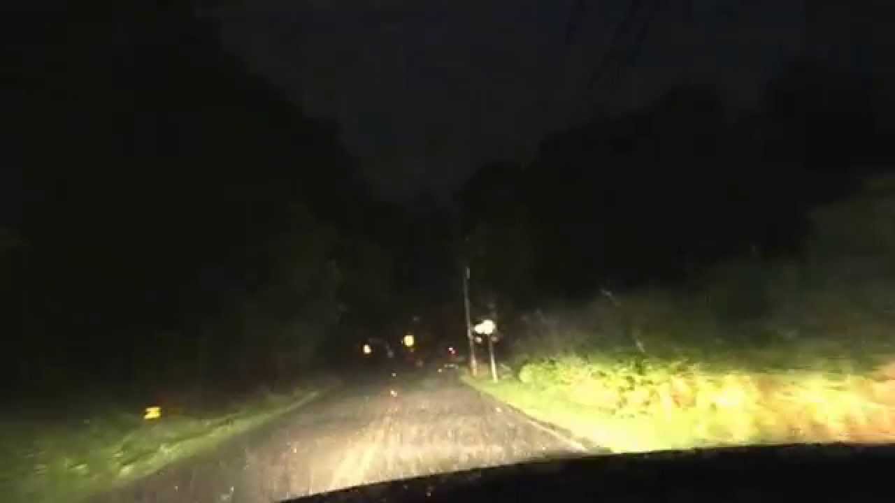 Driving Through A Bad Thunderstorm 8 4 15 YouTube