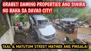 TAAL STREET, BRGY. TALOMO DAVAO CITY FLASH FLOODS AFTER EFFECT! DAMING PROPERTIES ANG NAPINSALA!