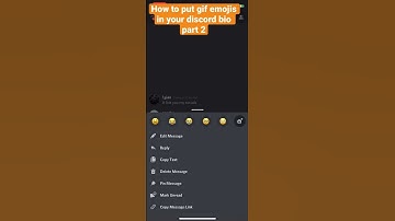 How to put gif emojis in your discord bio part 2 show some love