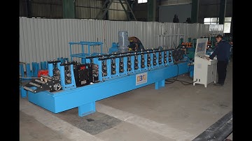 Angle Bar Roll Forming Machine for 2-4mm thickness and high speed with flying cutting