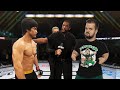 UFC 4 | Bruce Lee vs. Wrestler Hornswoggle (Dylan Mark Postl) (WWE) (EA Sports UFC 4)