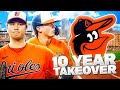 I tookover the orioles for 10 seasons