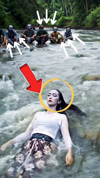 Gadis ini terpeleset hingga hanyut disungai#short