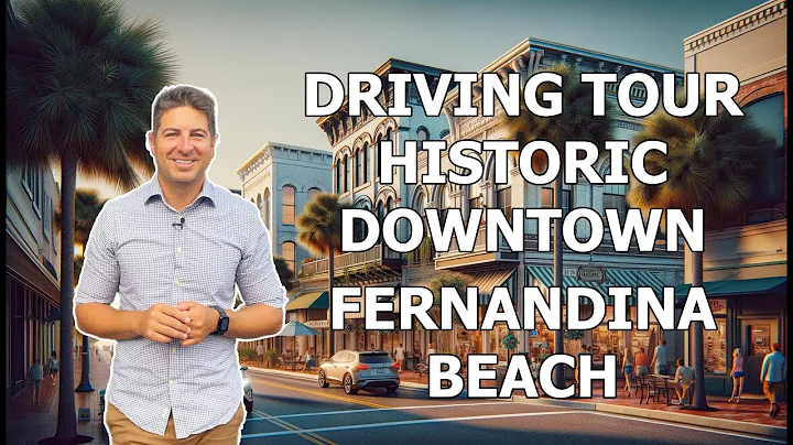 Downtown Historic Fernandina Beach Driving Tour on...