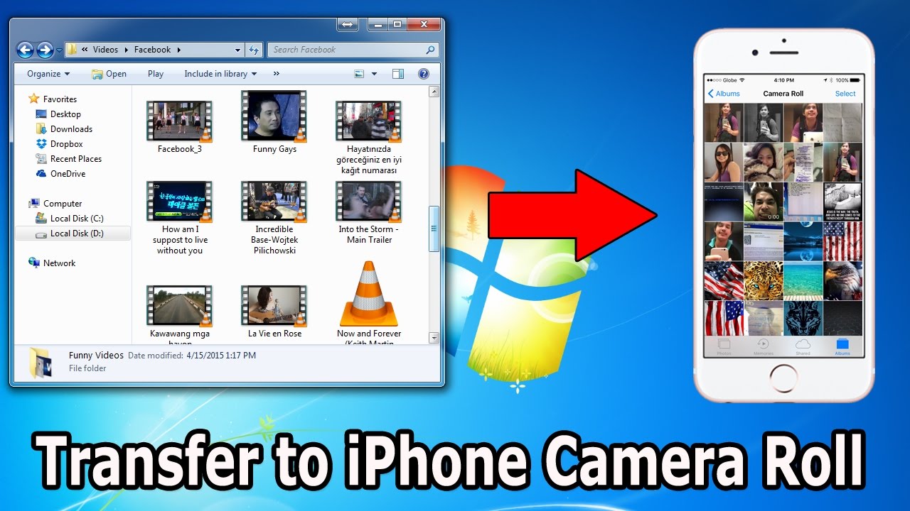 how to download youtube videos to camera roll