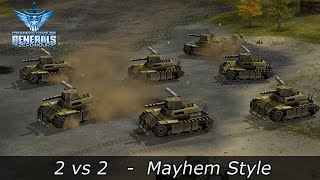 2vs2 Hard AI´s Mayhem Style - [C&C Generals Zero Hour] by cncHD 4,957 views 1 year ago 29 minutes