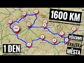 MotoVlog #80 - Za Jeden Den - Všechna Krajská Města / 1600 km / Čiré Bláznovství