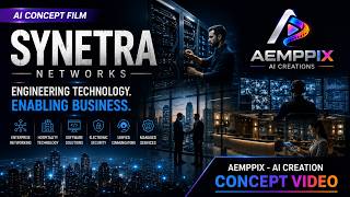 Synetra Networks | AI-Generated Brand Film Concept | By AEMPPIX