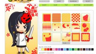 Creating Ayano in chibi maker
