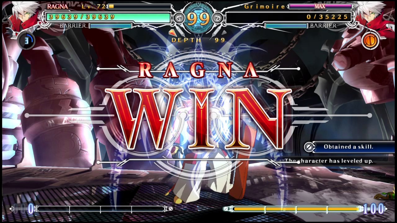 100% Ragna combo - YouTube