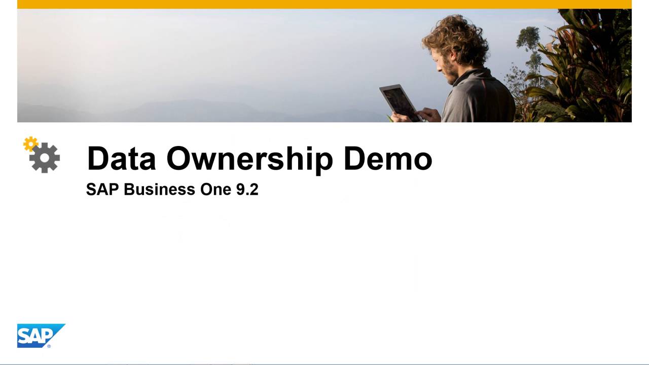 Sap Software Ownership Data Ownership SAP Business One Serac - YouTube