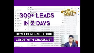 How I Generated 300+ Leads in 2 Days Using Craigslist Ads