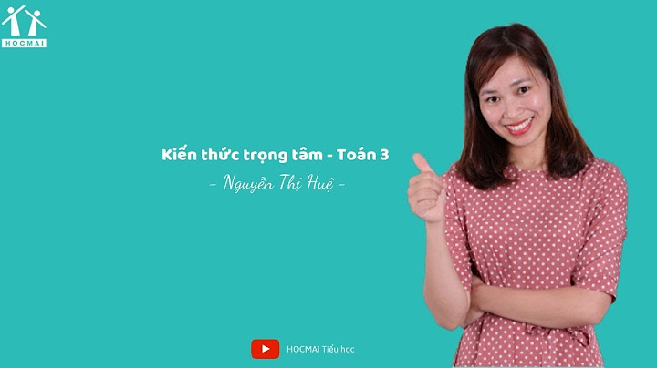 Các công thức toán lớp 3 cần nhớ