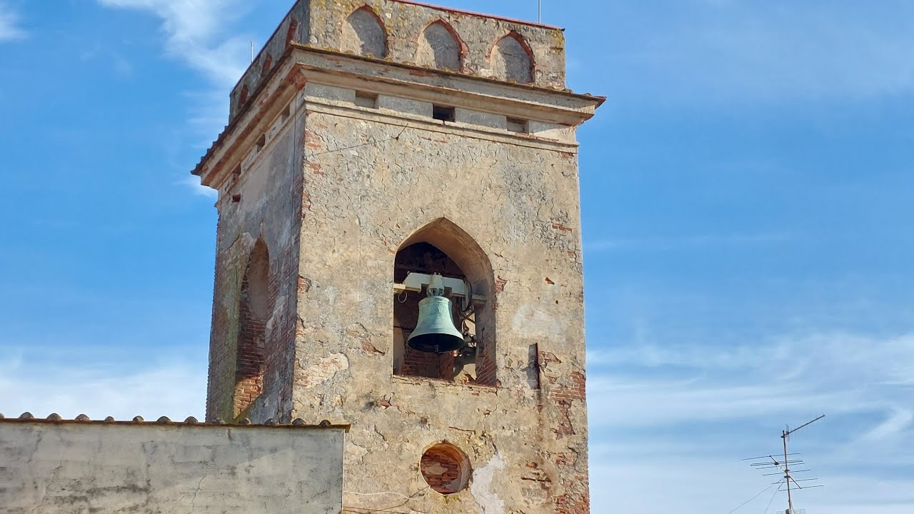 Le campane di Tizzana(PT) Pieve di San Bartolomeo,visita al campanile + 
