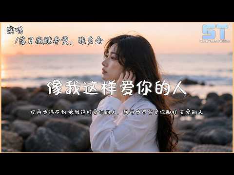 落日微醺本薰/张多金 - 像我这样爱你的人 | 你再也遇不到 像我这样爱你的人，我再也不会爱你那样 去爱别人【双语動態歌詞/Lyrics】