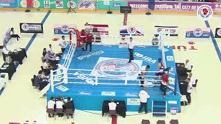 12 - 08 - 2022 Erzurum Turkey Boxing (70Kg) Red Giorgi Bigvava Geo Vs Blue Davut Saydam Tur - Red Wp 4:1