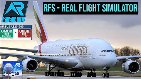 RFS Real Flight Simulator - Tutorial- TAKEOFF from RUNWAY