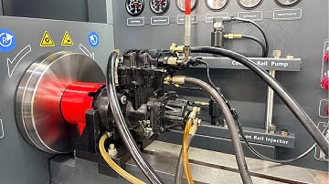 CCR1600 Cummins Common Rail Pump Test On Boten CR1016