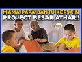 GAWAT, ATHAR DAN ZEE CORET CORET DI MARMER, PAPA REZKY PANIK!!