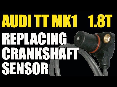 Audi TT Mk1 1.8T – How to Replace the Crankshaft Position Sensor – P0322 error code