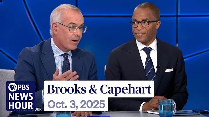 Brooks and Capehart on political dysfunction and the government shutdown