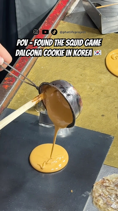Download lagu I Tried Real Squid Game Dalgona Candy in Korea