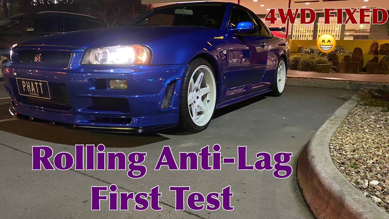 R34 Gtr Rolling AntiLag Activated, SOUNDS MENTAL 😜. “My Reaction