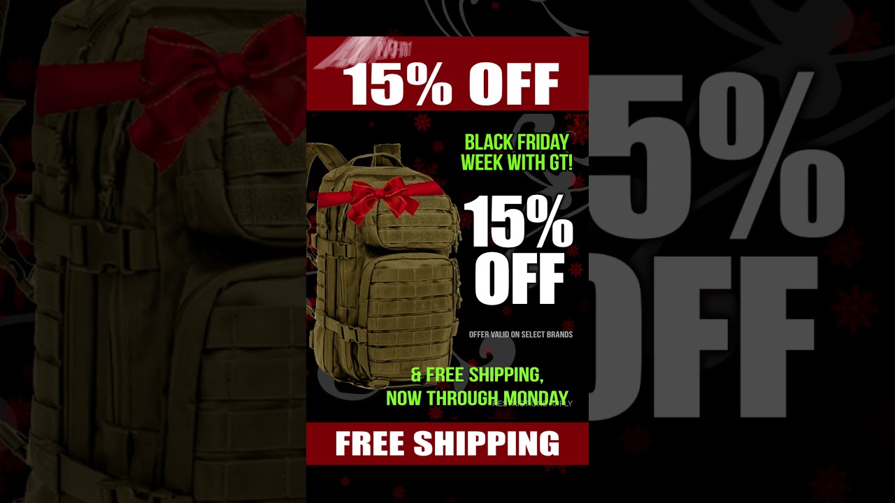 Tactical Backpack and bagsFacebook and Instagram Ads. FREE SHIPPING