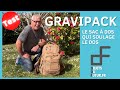 Le gravipack est le seul sac a dos qui soulage les epaules et le dos