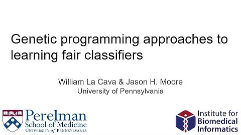 Genetic programming approaches to learning fair classifiers