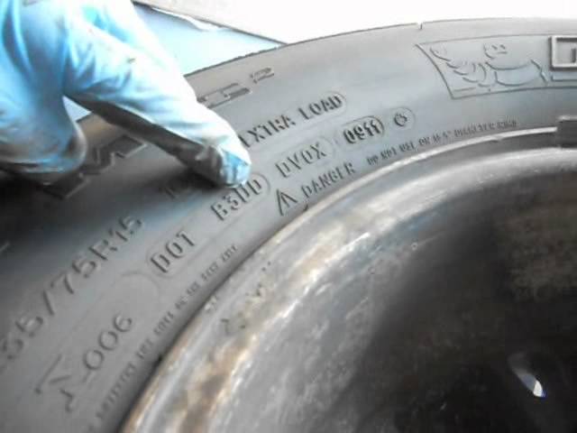 How to Read Tire Date Codes (DOT)