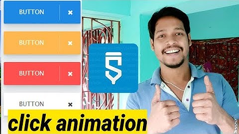 Button click animation project in sketchware pro #AndroidAppdeveloper #sketchware #Aauraparti