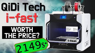 QiDi Tech i-fast - Huge 3D Printer That Can Print Every Material (FDM) by Let's Print 8,077 views 1 year ago 9 minutes, 21 seconds