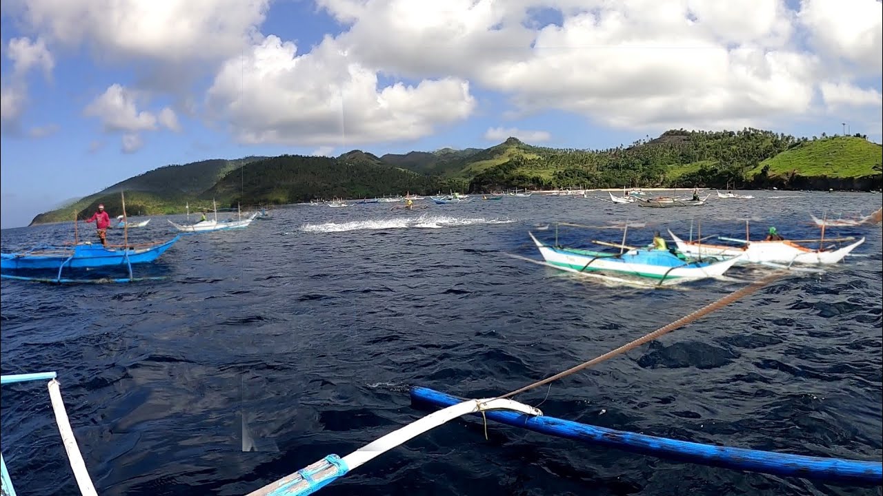 intense fighting, to catch skipjack tuna in the Philippines, first fishing adventure 2022,