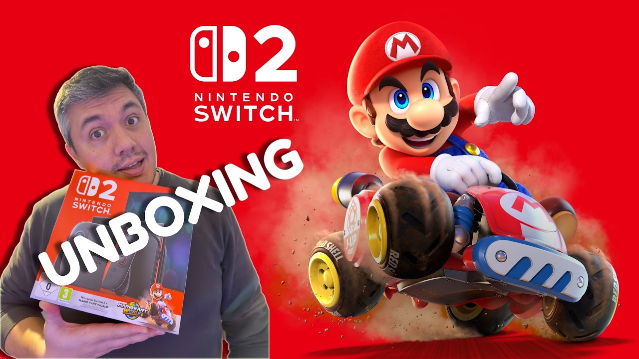 Nintendo Switch 2 - Распаковка 🔥🎮